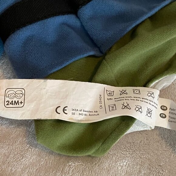 IKEA Colourful GLADLYNT Christmas Gnome Puppet Plush White Beard Red Hat 12” - Picture 8 of 9